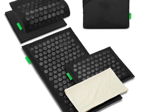Home Acupressure Mat and Pillow Set for Stress Relief 