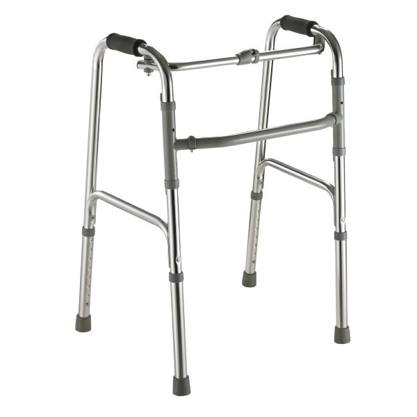 Lightweight 4-Leg Walker for Elderly & Disabled