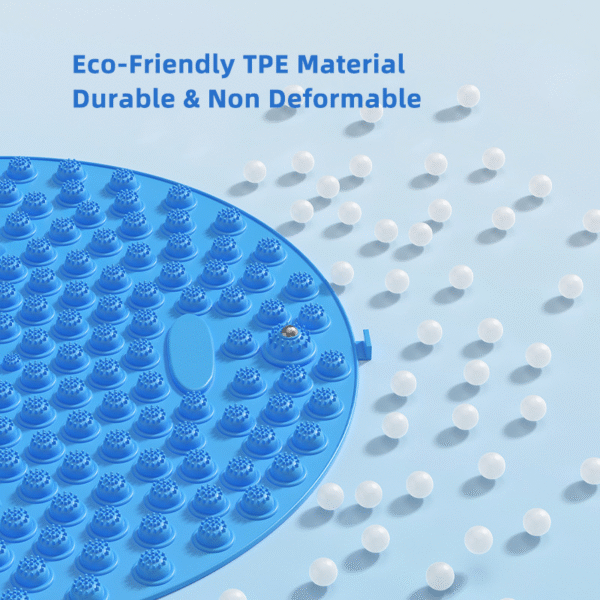 H07b67a6e52074690a9856cec1ae25616P.png Ultra Slow Running Foot Pad – TPE Acupressure Massage Mat
