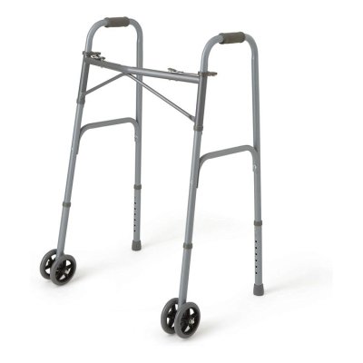 H57a4b97a74d24fddbd9a9f87d205c47cS.jpg Heavy-Duty Bariatric Folding Walker – 600lbs, Extra Wide, 5" Wheels