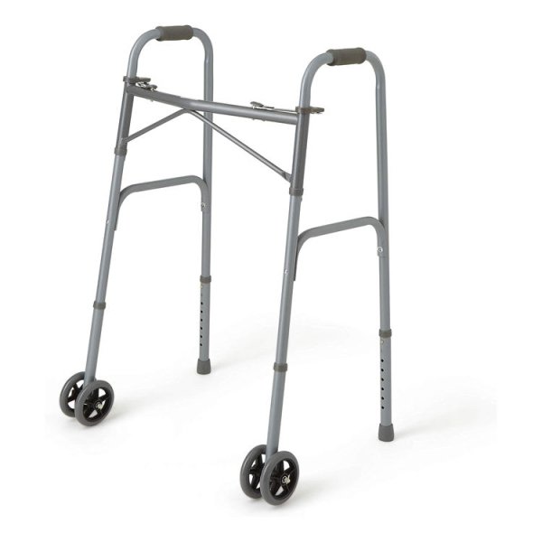 H57a4b97a74d24fddbd9a9f87d205c47cS.jpg Heavy-Duty Bariatric Folding Walker – 600lbs, Extra Wide, 5" Wheels