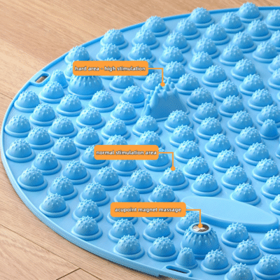 Hc8d24d6b8e9c423083b2c2afa32e4b89P.png Ultra Slow Running Foot Pad – TPE Acupressure Massage Mat