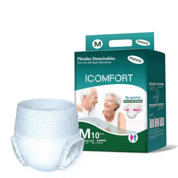 Custom Organic Adult Diapers – Soft, Ultra-Thick & Pull-On Style M size